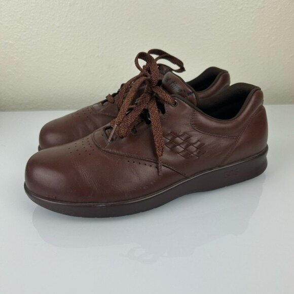 SAS Tripad Comfort Brown Lace Up Shoes Free Time Sz 9.5 W READ - Picture 14 of 14